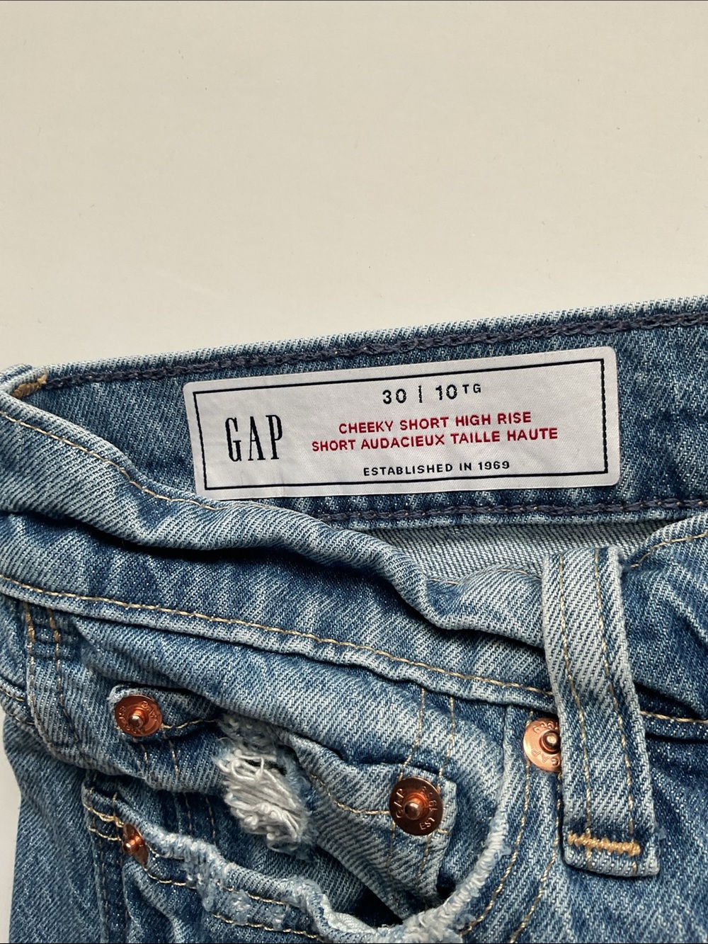 GAP High Rise Cheeky Shorts - Picture 7 of 11
